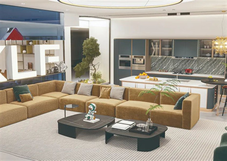 HIMALAYA居住空間設(shè)計(jì)獎丨易構(gòu)易設(shè)計(jì)&客來福：客餐廚一體化空間-無界之居