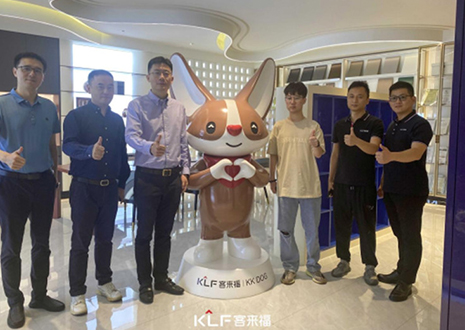 熱烈歡迎中國建博會領(lǐng)導(dǎo)一行蒞臨客來福智能科技股份有限公司參觀指導(dǎo)！