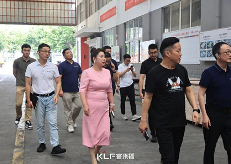 熱烈歡迎美菱集團(tuán)鐘總及團(tuán)隊(duì)一行蒞臨客來福參觀指導(dǎo)！